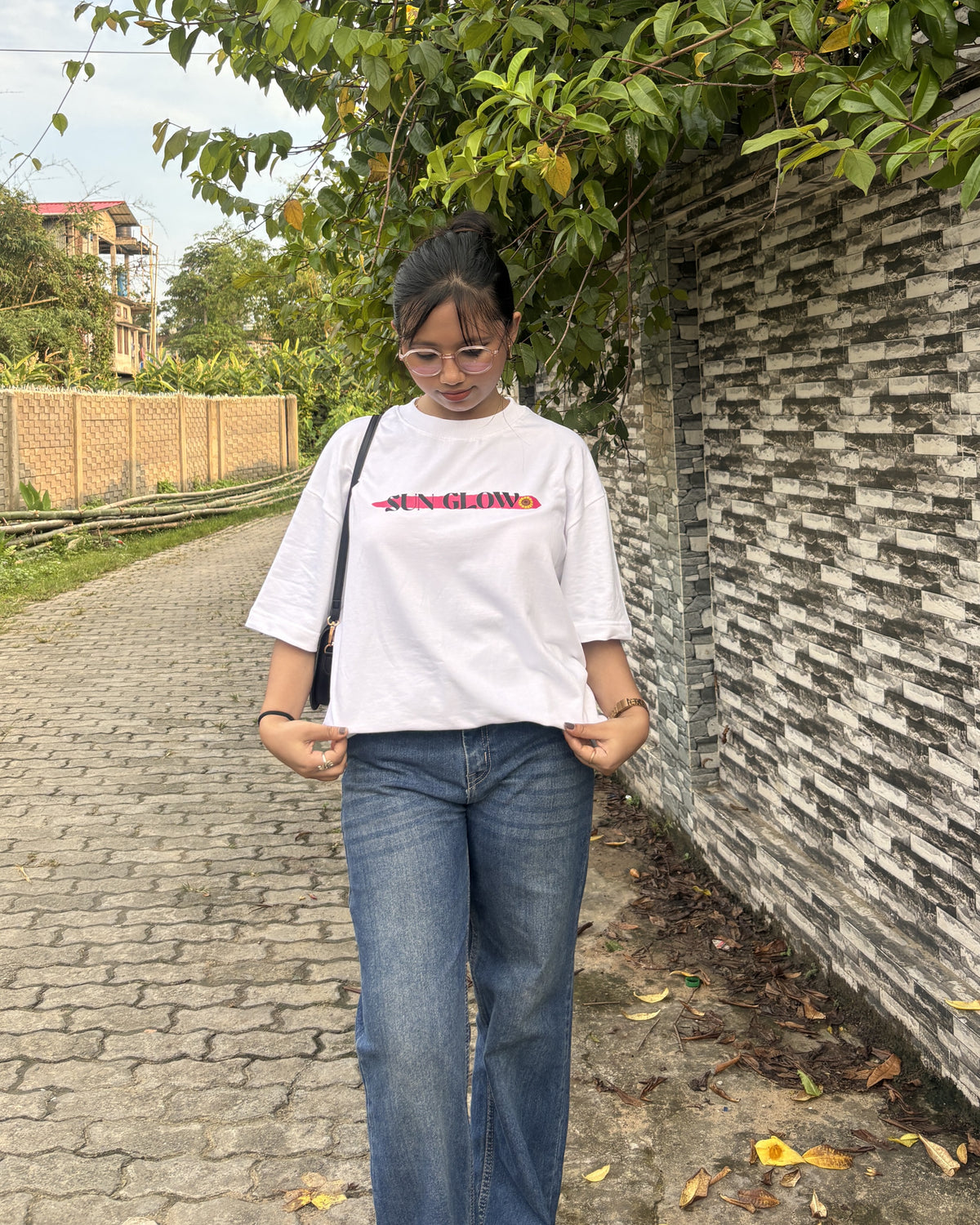 Sun Flower Oversized T-shirt