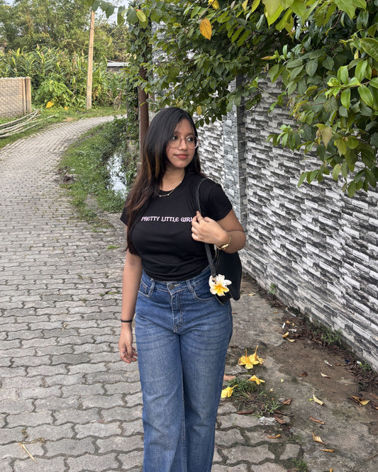 Pretty Little Girl Crop Top