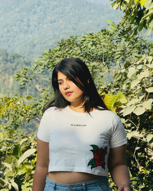 Floral Baby Tee