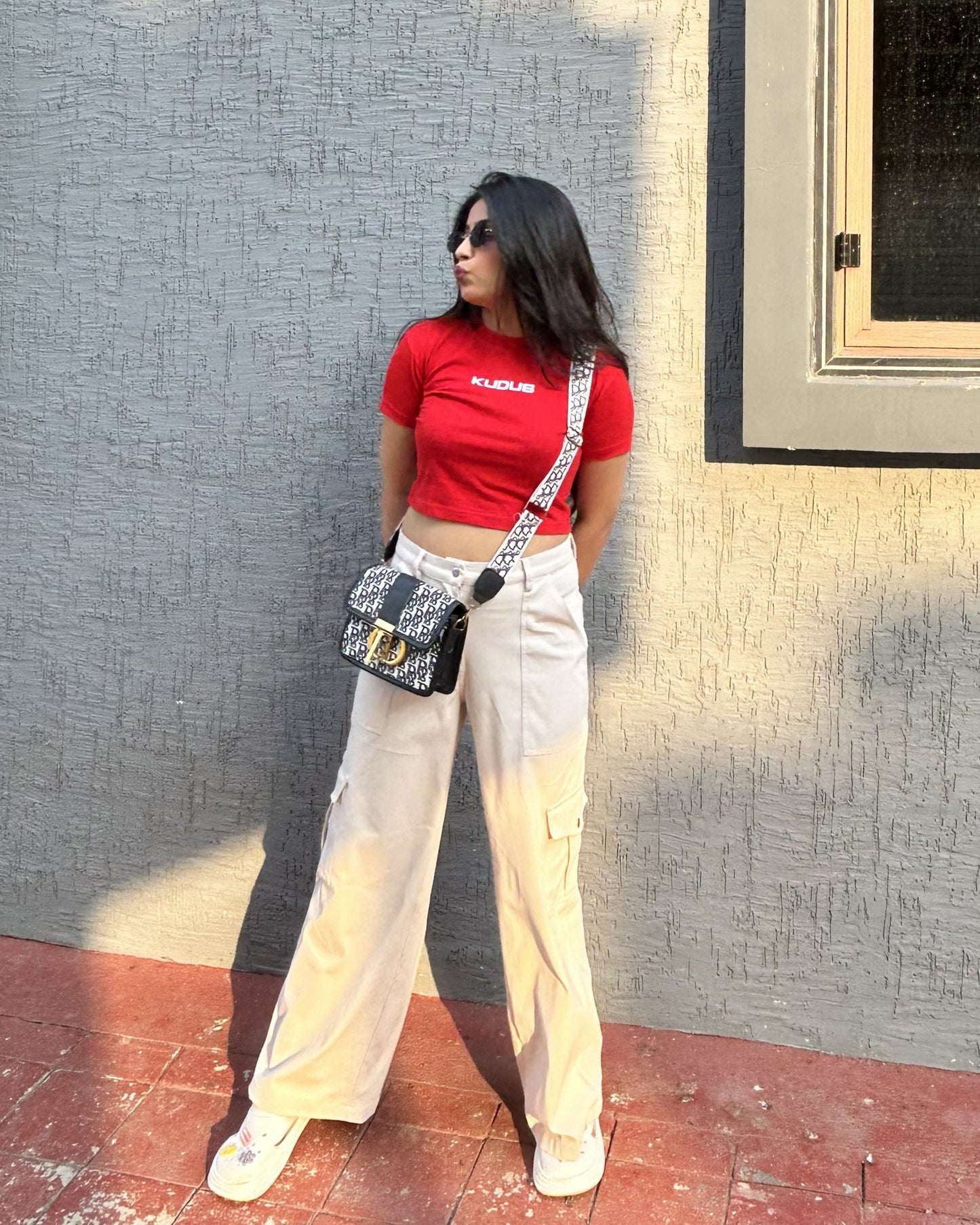 EVERYDAY RED Crop Top