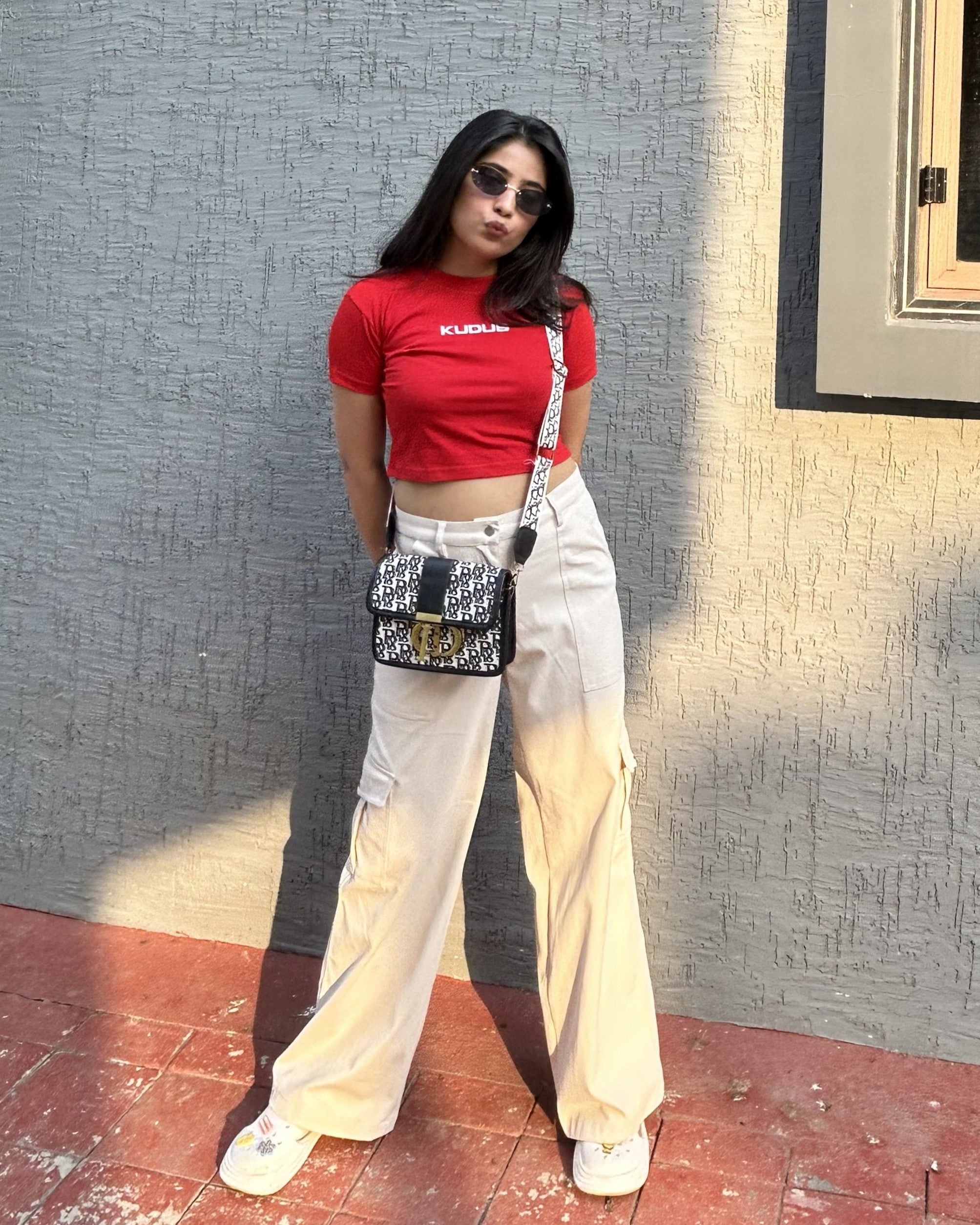 EVERYDAY RED Crop Top