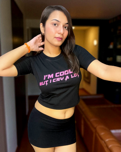 I Cry A Lot Baby Tee