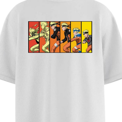 Naruto Timelapse Oversized T-shirt