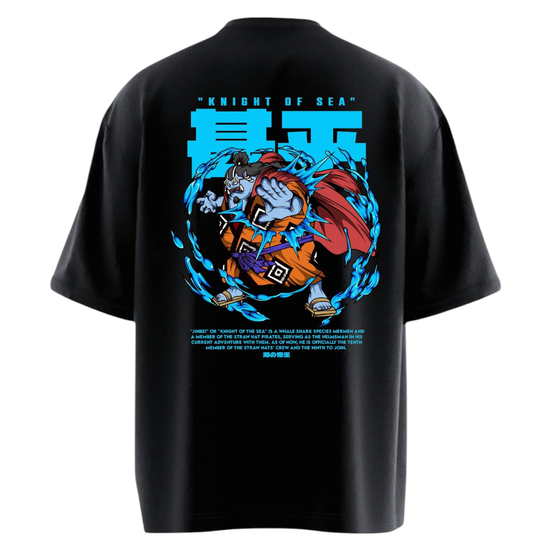 Jimbei Knight Of Sea Oversized T-shirt