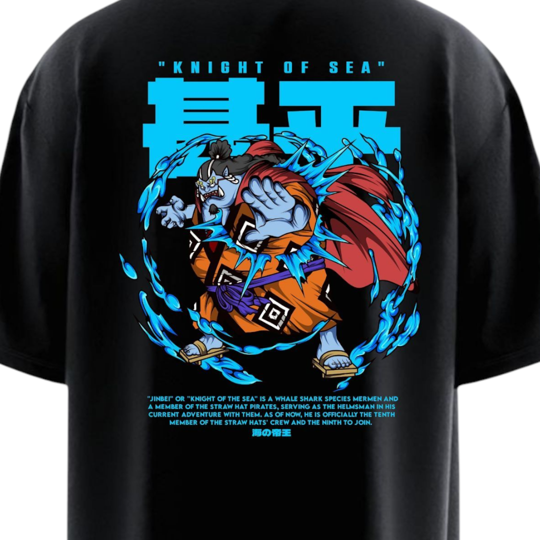 Jimbei Knight Of Sea Oversized T-shirt