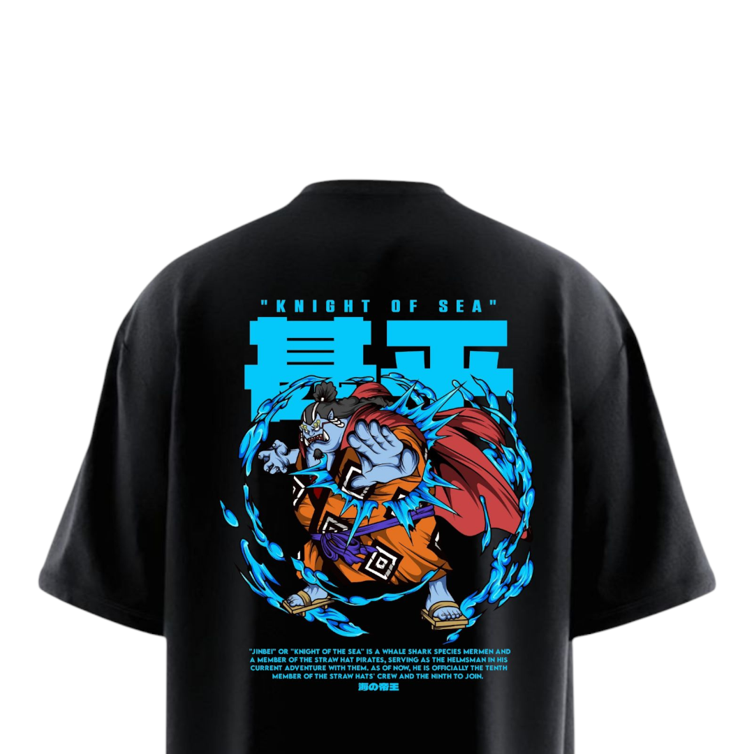 Jimbei Knight Of Sea Oversized T-shirt