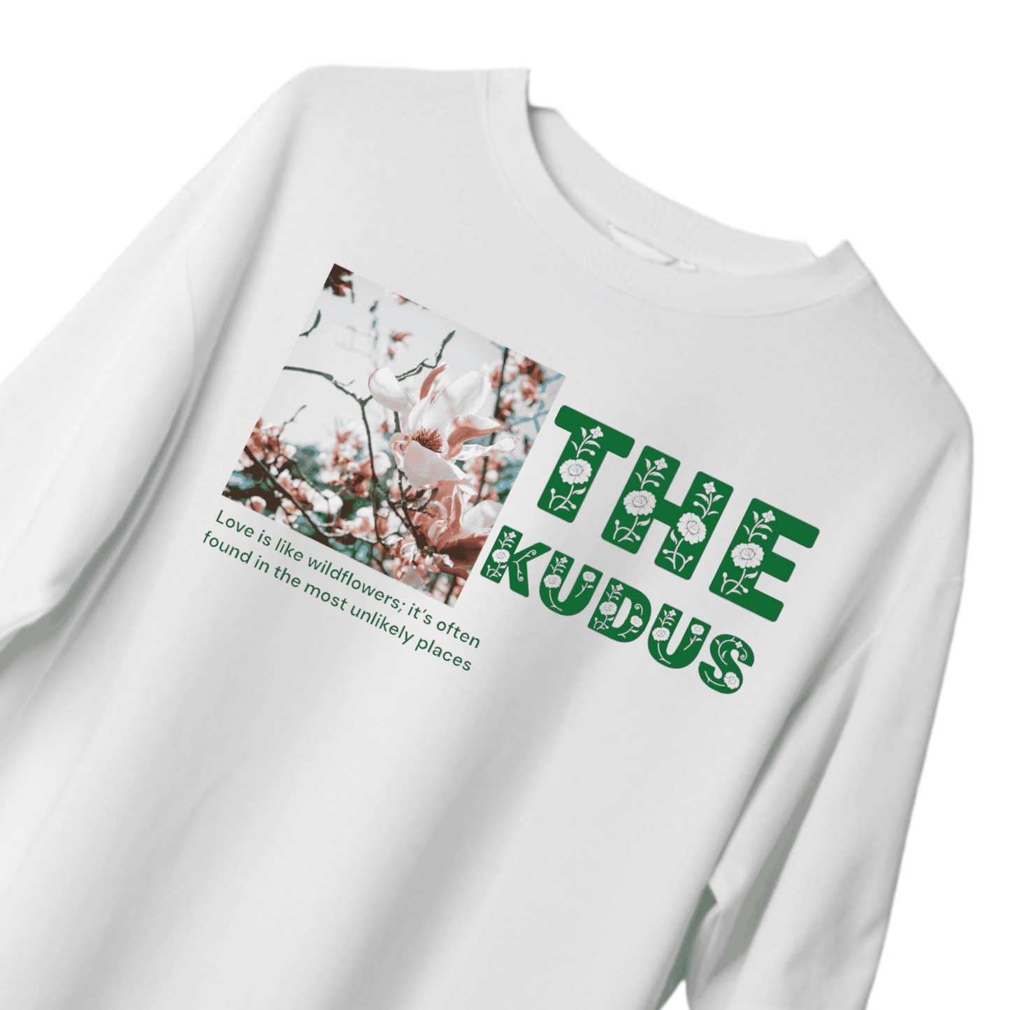 Ultra Soft Heavy Weight Oversized Tshirt - THE KUDUS FLOWER