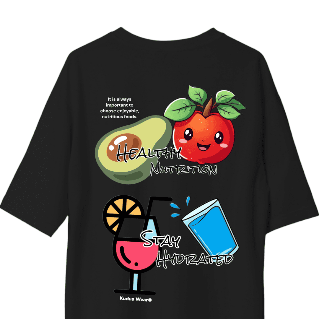 Ultra Soft Heavy Weight Oversized Tshirt - Stay Healthy