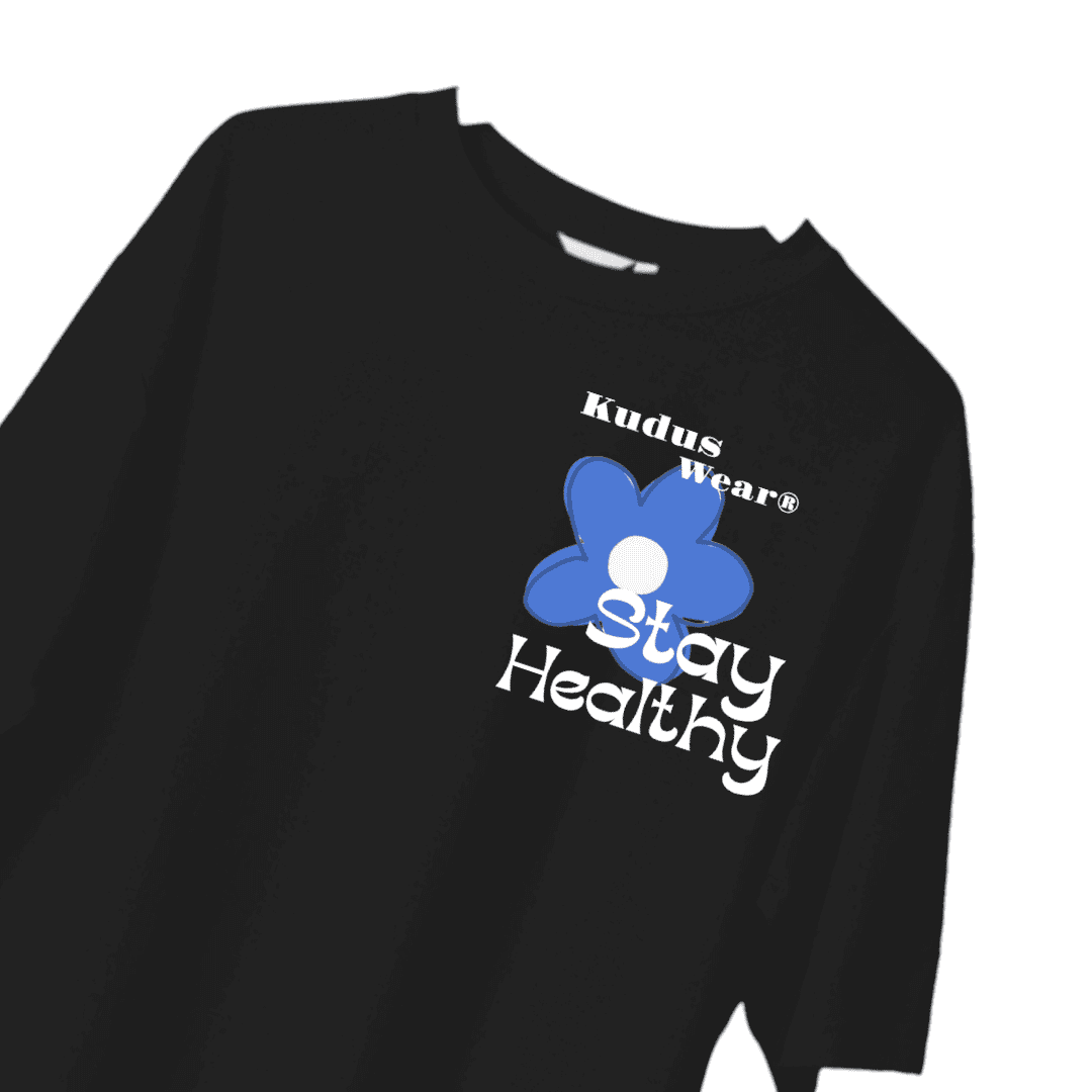 Ultra Soft Heavy Weight Oversized Tshirt - Stay Healthy