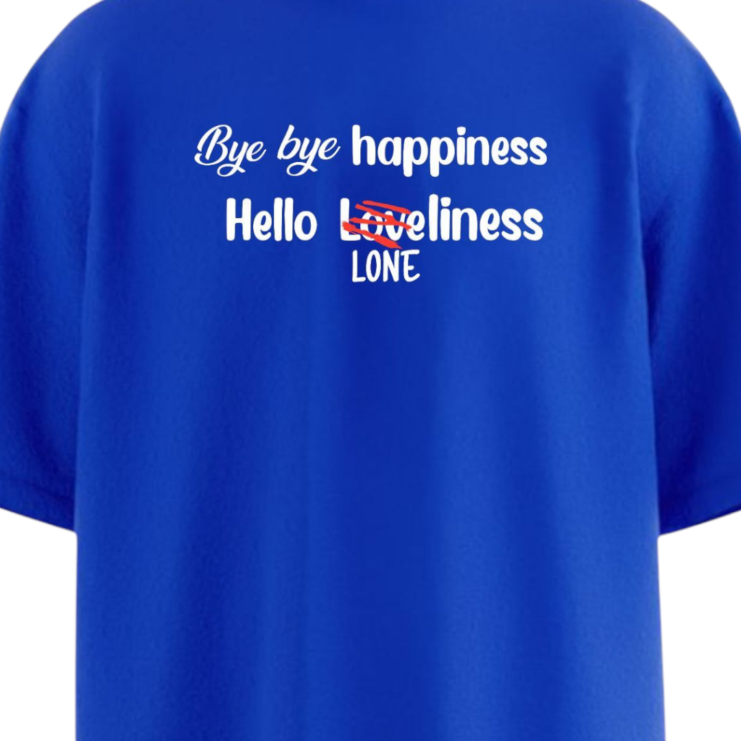 LONELINESS Heavy Weight Oversized T-shirt