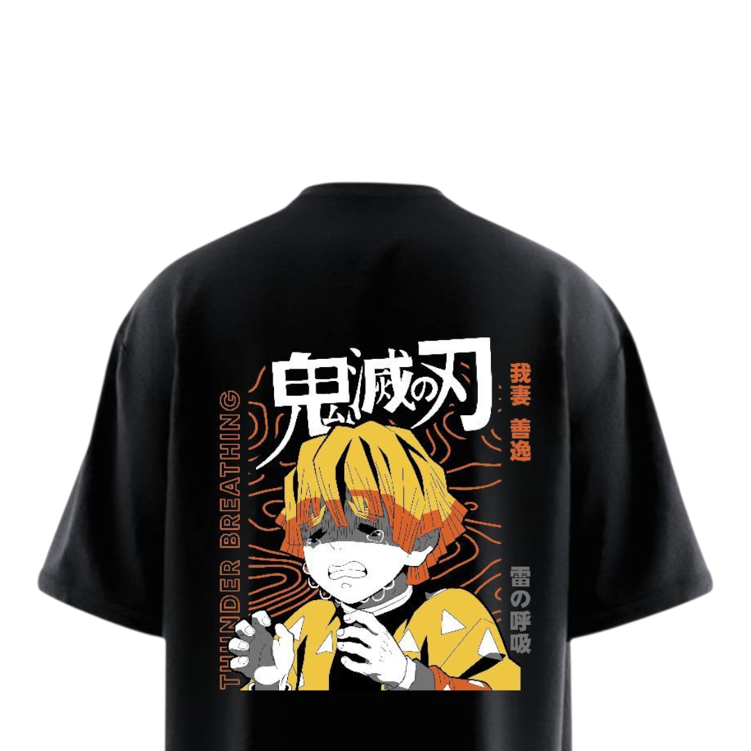 ZENITSU CRY BABY Oversized T-shirt