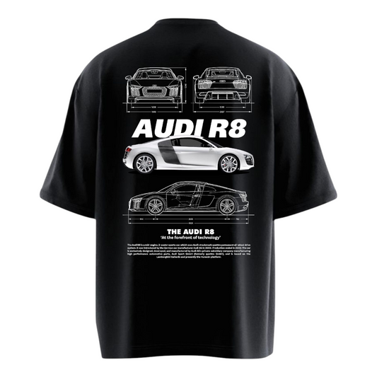 AUDI R8 Heavy Weight Oversized T-shirt