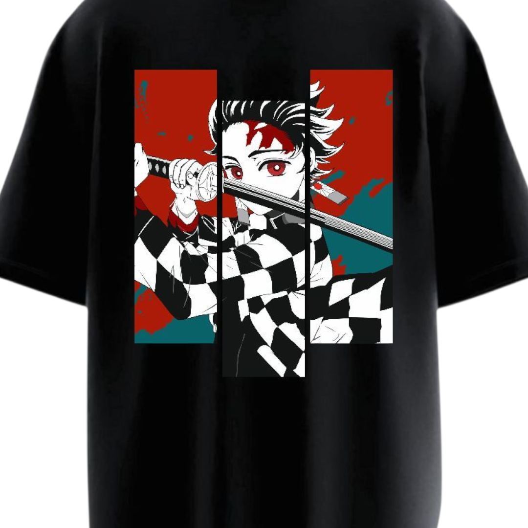 TANJIRO DEMON SLAYER Oversized T-shirt