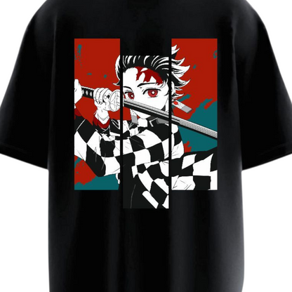 TANJIRO DEMON SLAYER Oversized T-shirt