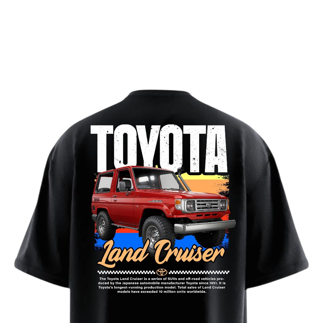 TOYOTA LAND CRUISER Heavy Weight Oversized T-shirt