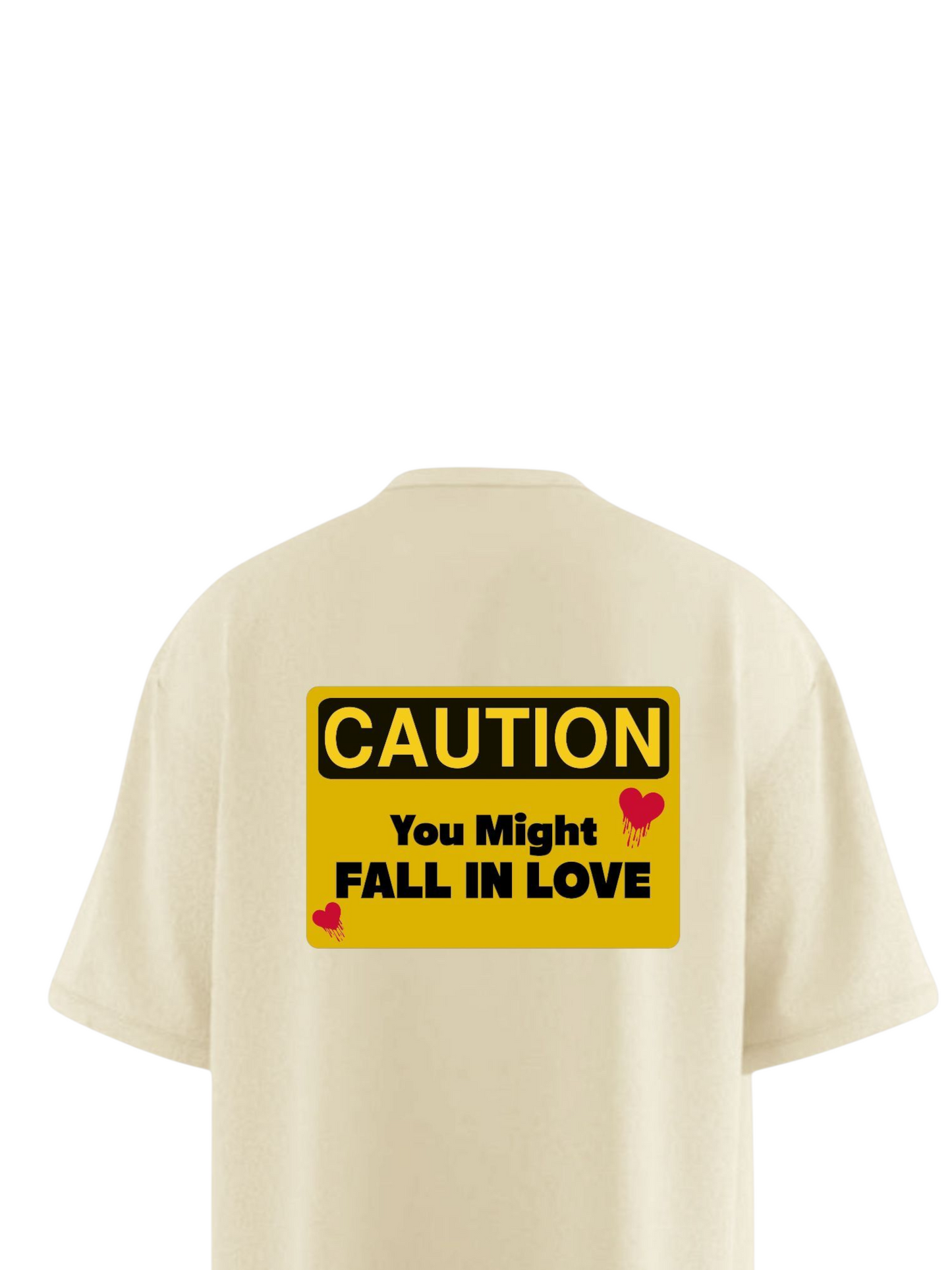 CAUTION Soft Oversized T-shirt