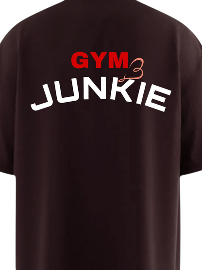 GYM JUNKIE Soft Oversized T-shirt