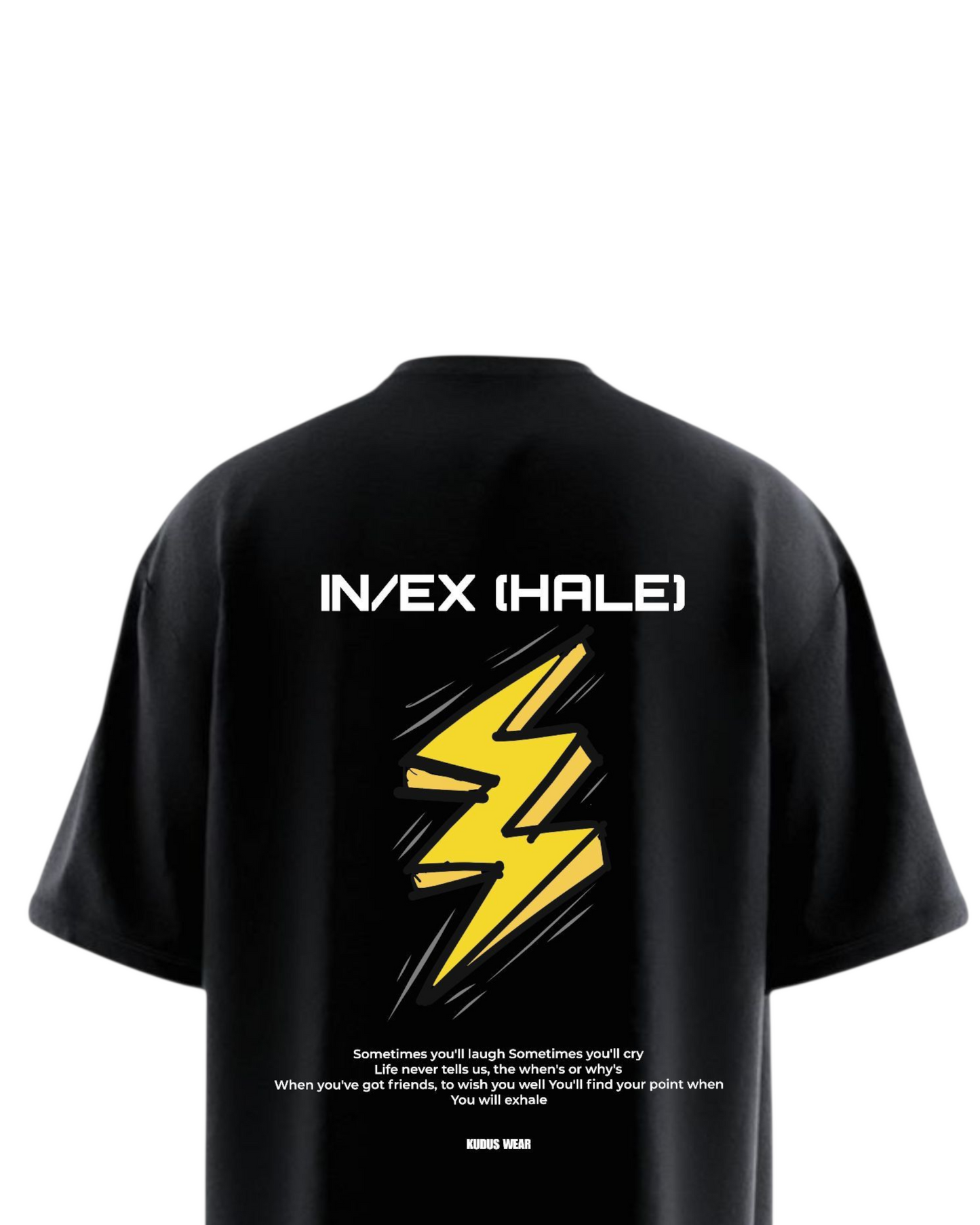IN/EX [HALE] Heavy Weight Oversized T-shirt