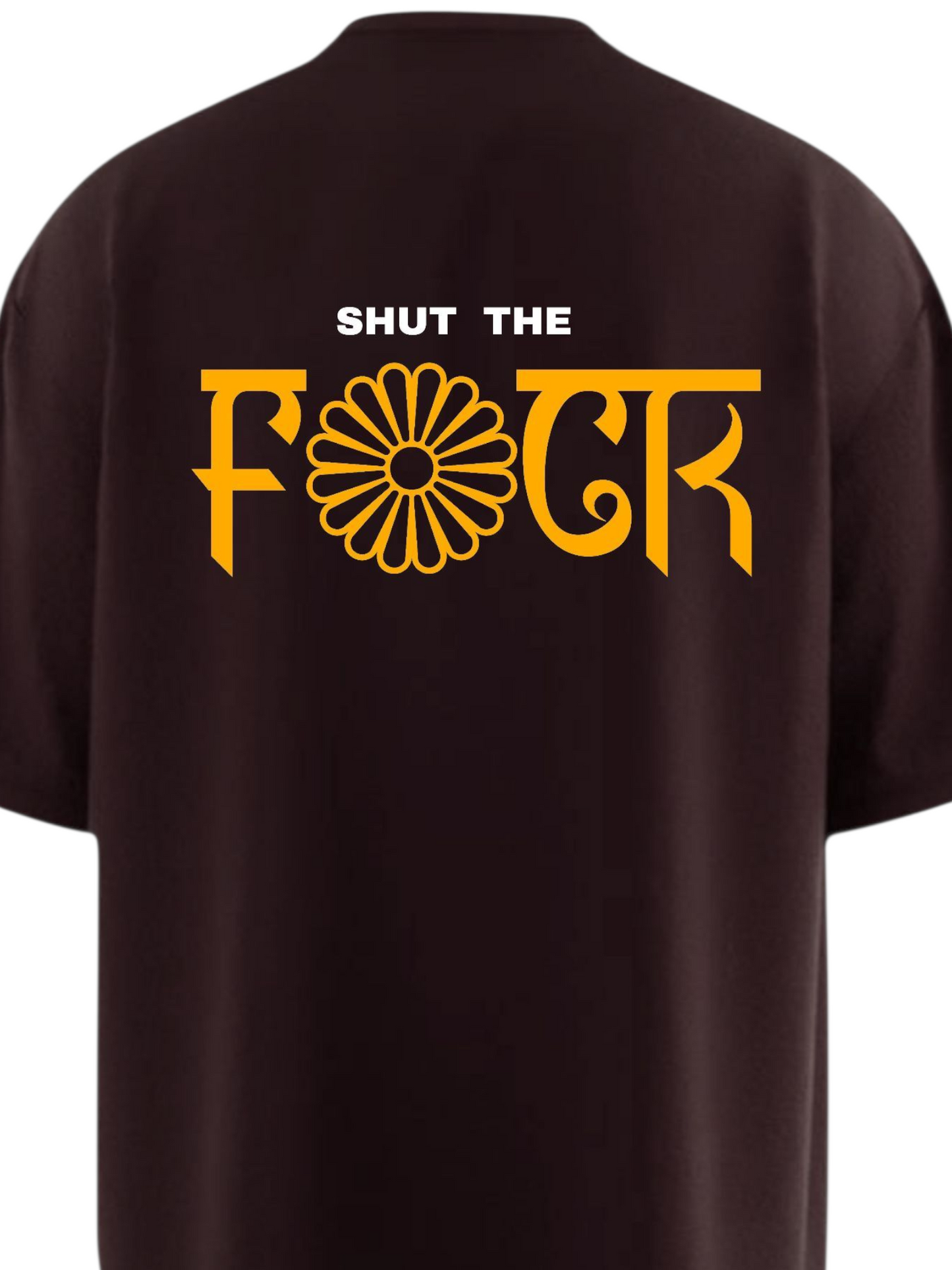 SHUT THE FUCK Soft Oversized T-shirt
