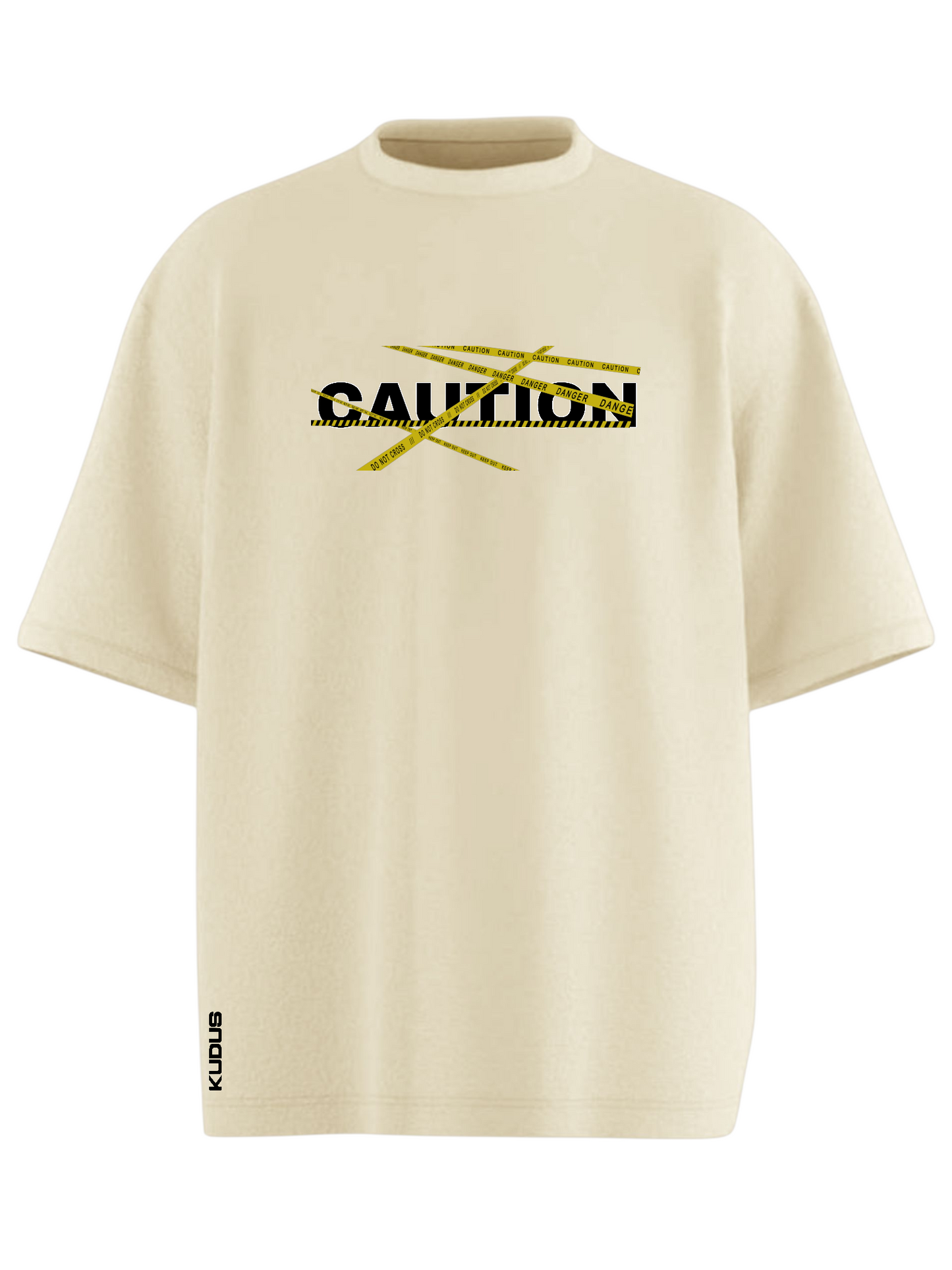 CAUTION Soft Oversized T-shirt