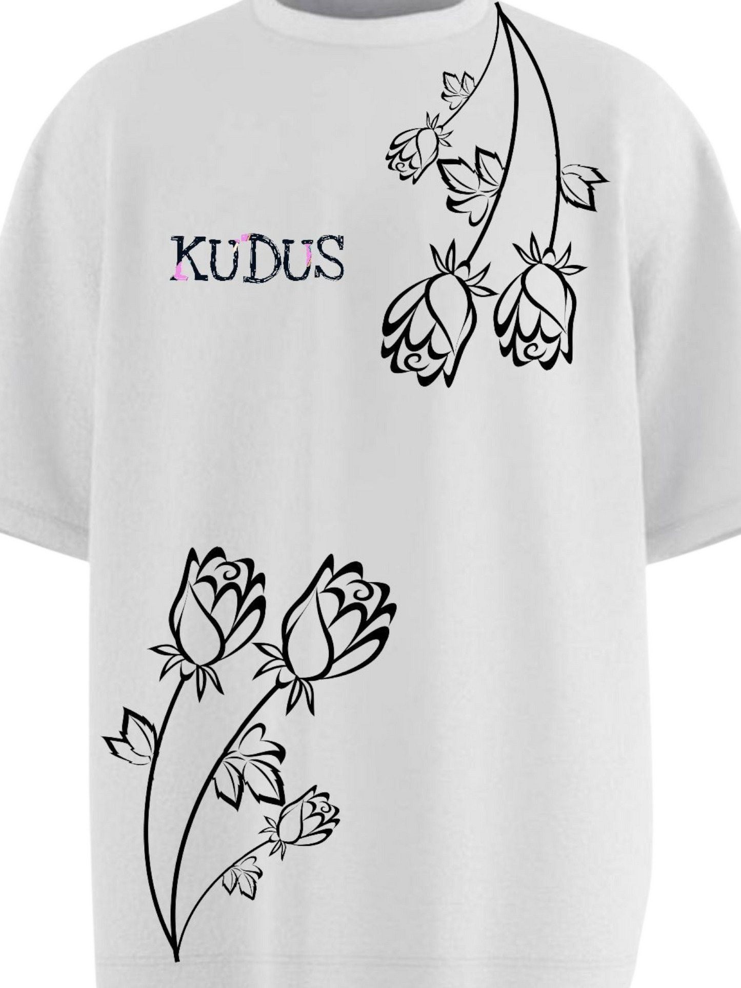 PRISTINE PETAL Heavy Weight Oversized T-shirt