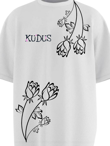 PRISTINE PETAL Heavy Weight Oversized T-shirt