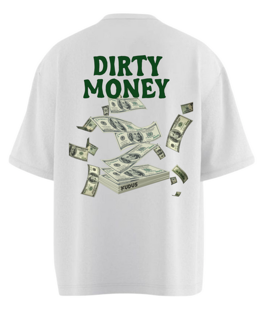 DIRTY MONEY Heavy Weight Oversized T-shirt