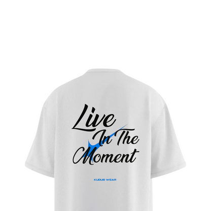 LIVE IN THE MOMENT Heavy Weight Oversized T-shirt