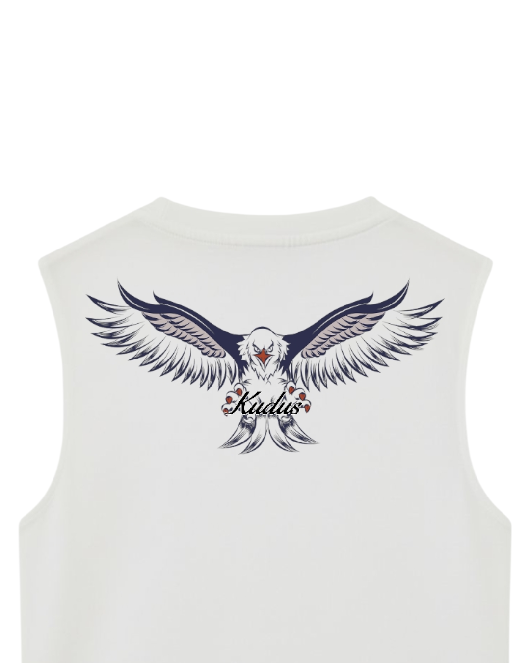 EAGLE ULTRASOFT WHITE SLEEVELESS VESTS
