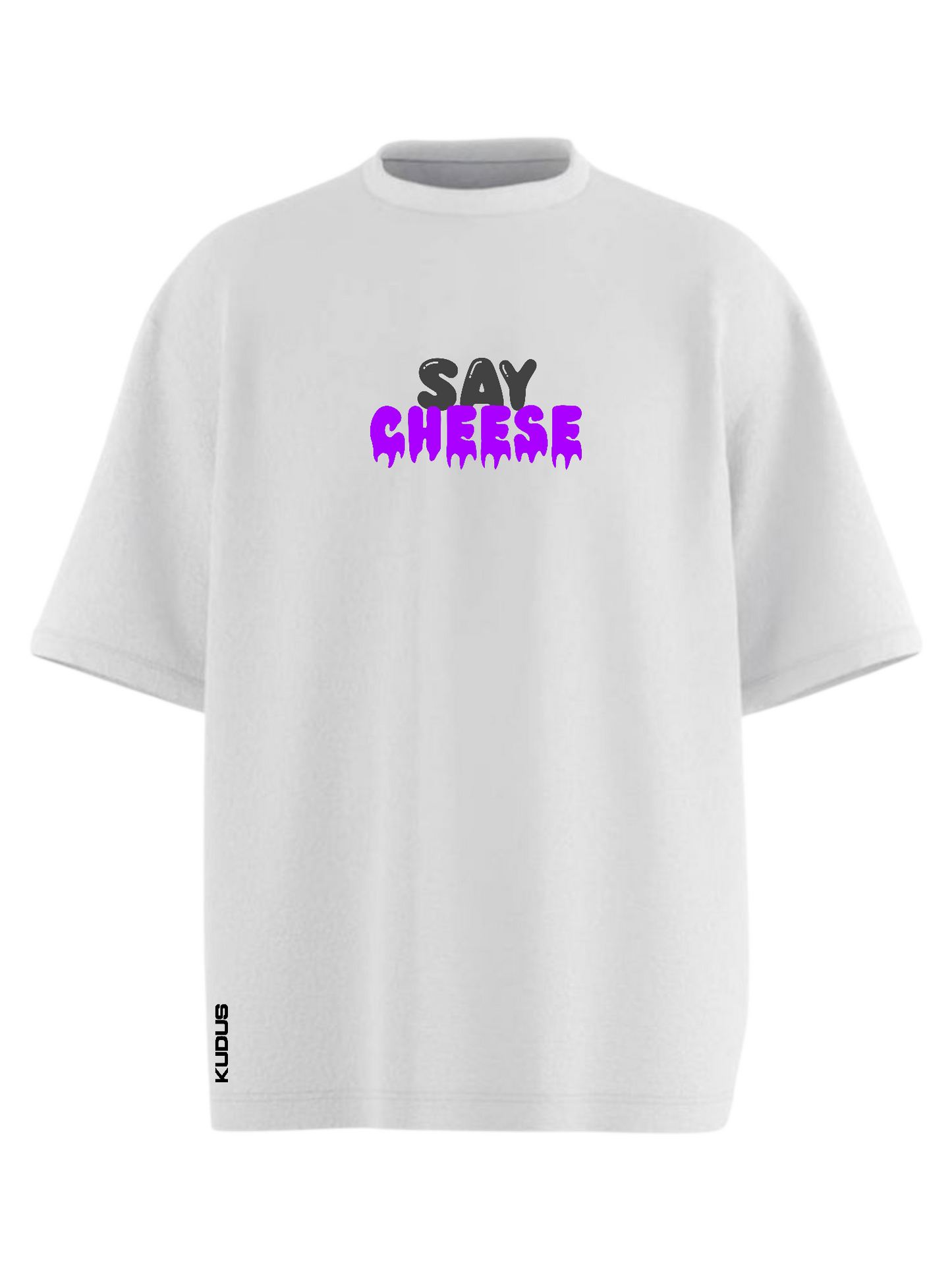 SAY CHEESE Soft Oversized T-shirt