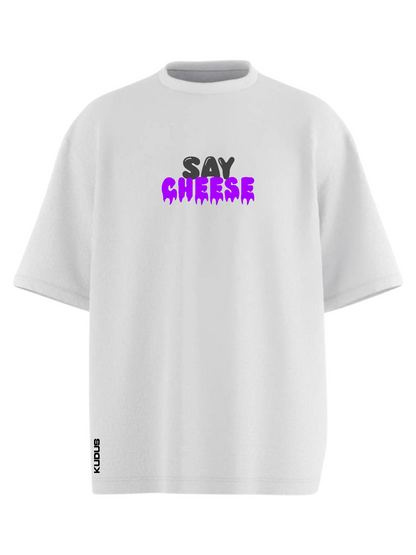 SAY CHEESE Soft Oversized T-shirt