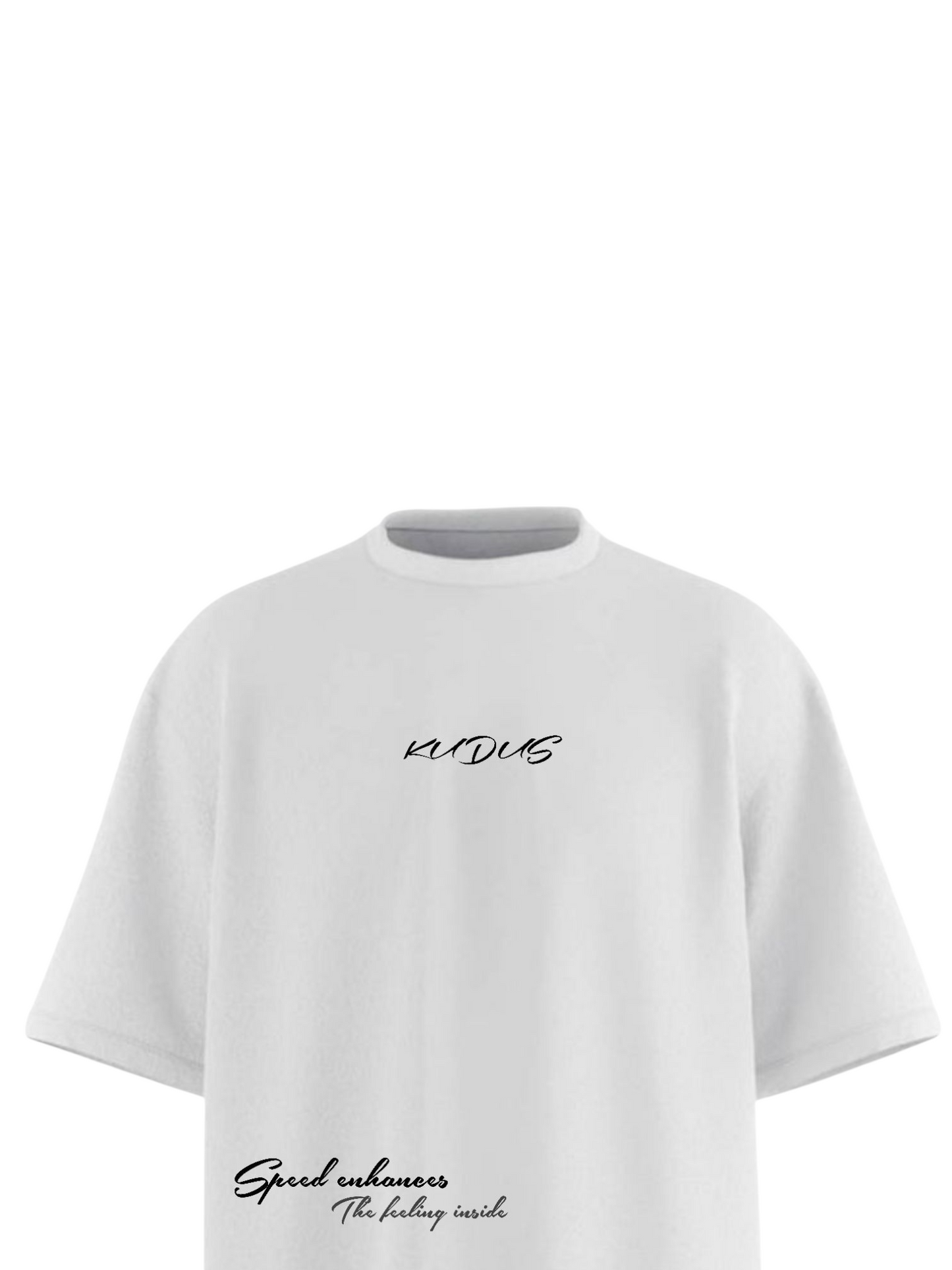 Speed Enhances Heavy Weight Oversized T-shirt