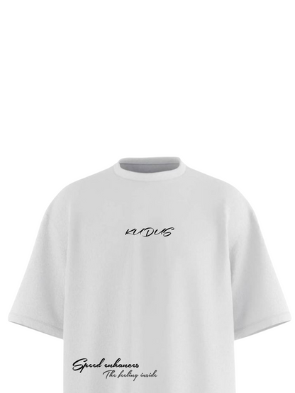 Speed Enhances Heavy Weight Oversized T-shirt