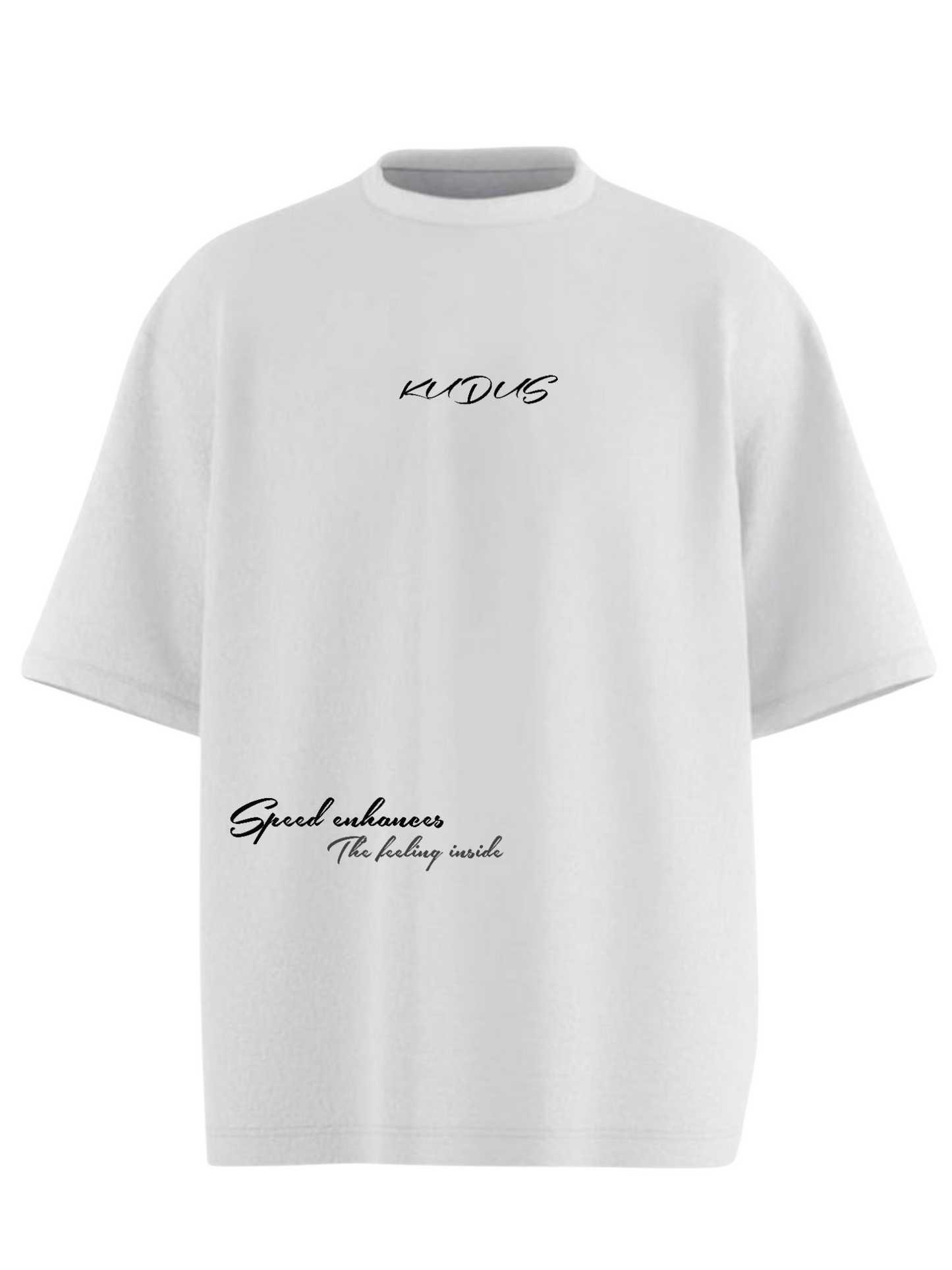 Speed Enhances Heavy Weight Oversized T-shirt