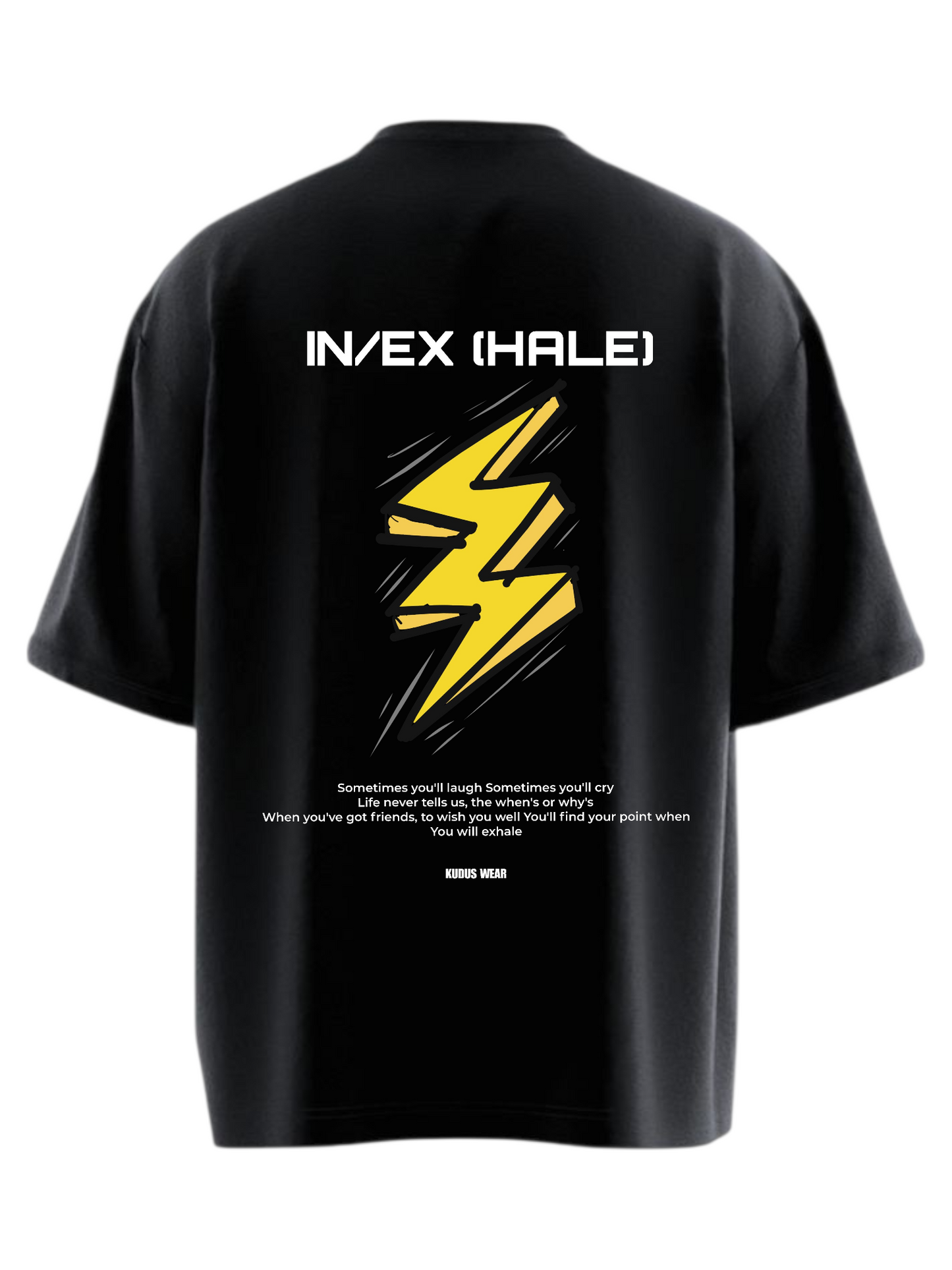 IN/EX [HALE] Heavy Weight Oversized T-shirt