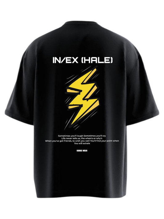 IN/EX [HALE] Heavy Weight Oversized T-shirt