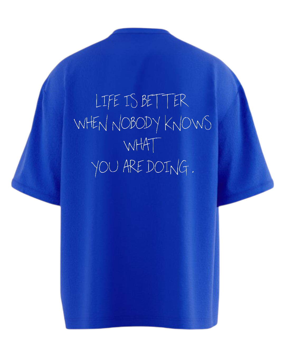 LIFE IS BETTER Heavy Weight Oversized T-shirt