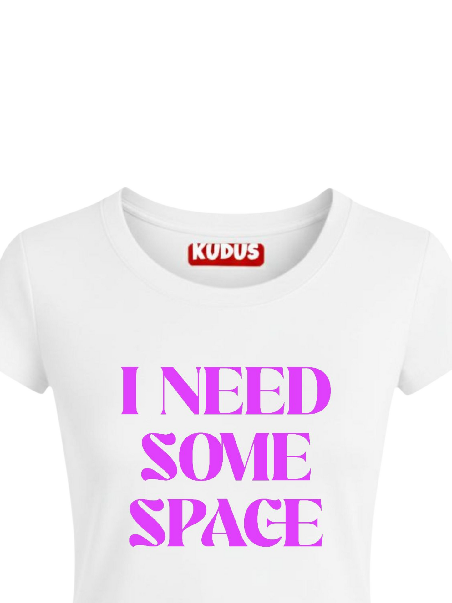 I Need Some Space -  Baby Crop Top For Women