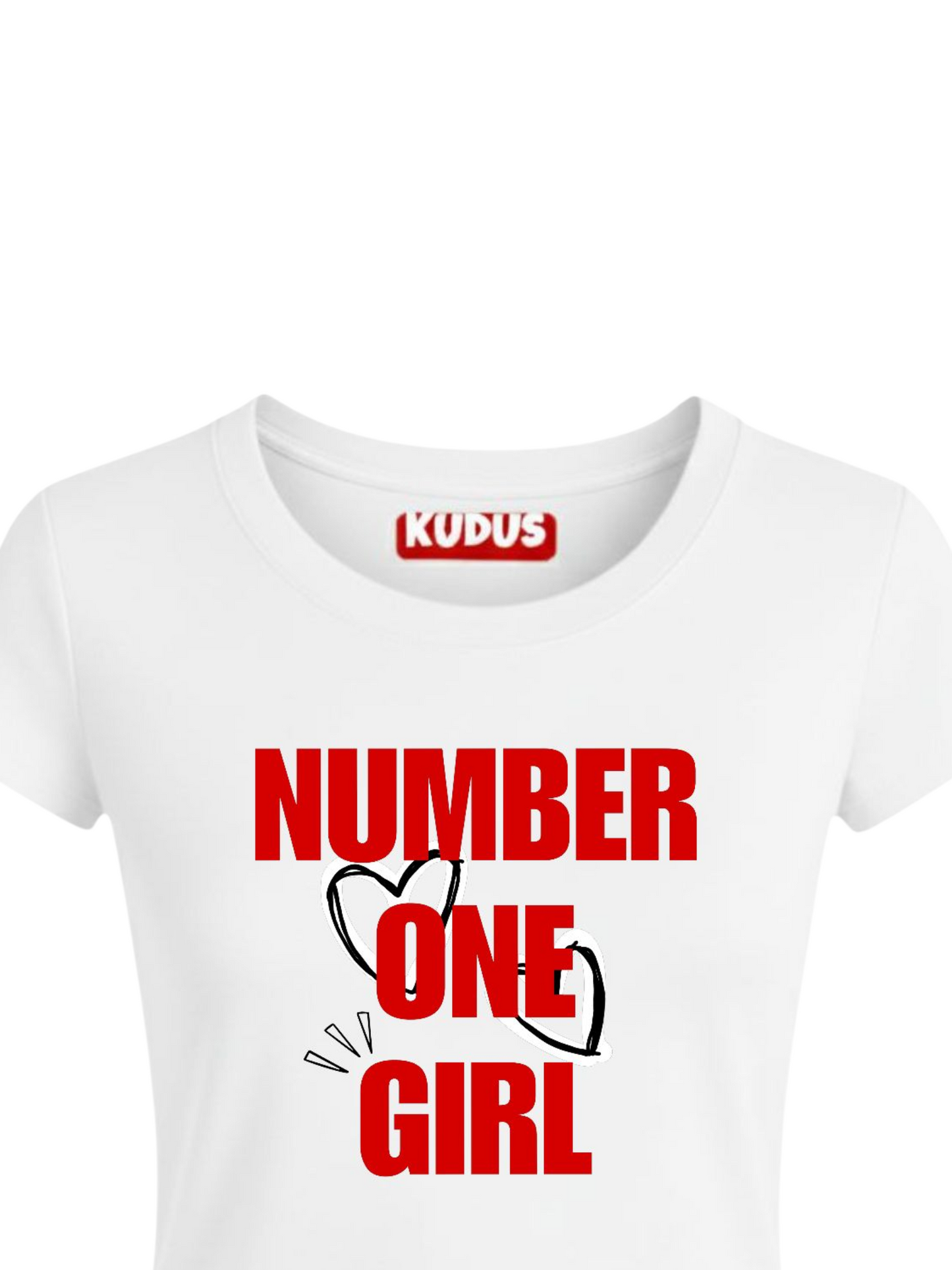 Number One Girl - Baby Crop Top For Women