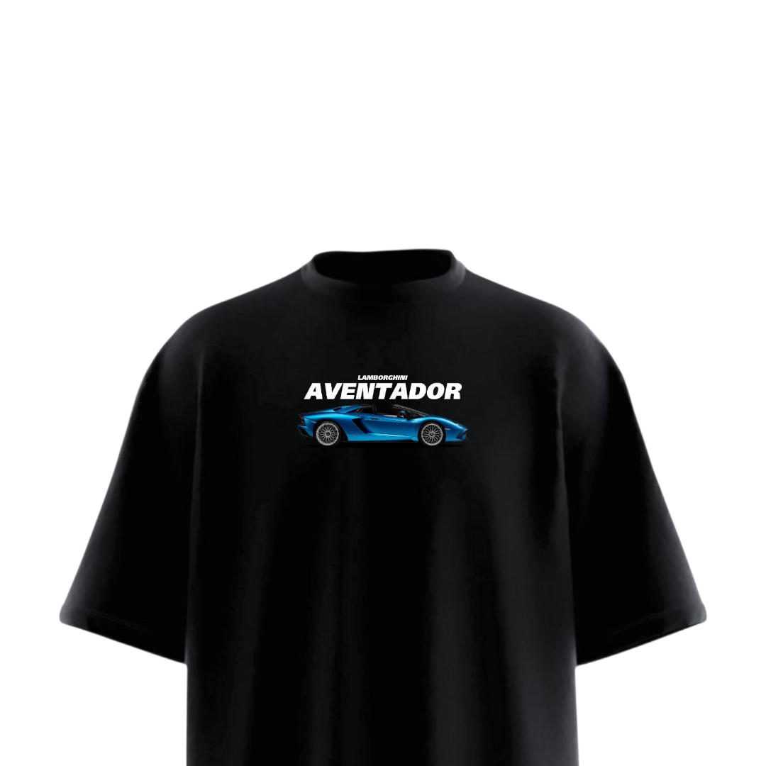 LAMBORGHINI AVENTADOR Heavy Weight Oversized T-shirt