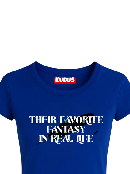 Their Favorite Fantasy Baby Crop Top For Women