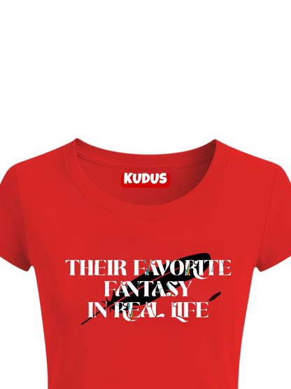 Their Favorite Fantasy Baby Crop Top For Women