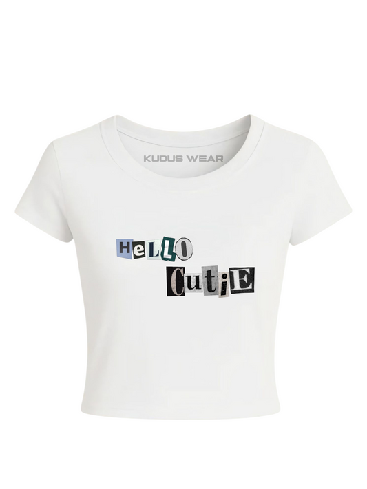 HELLO CUTIE Baby Crop Top For Women