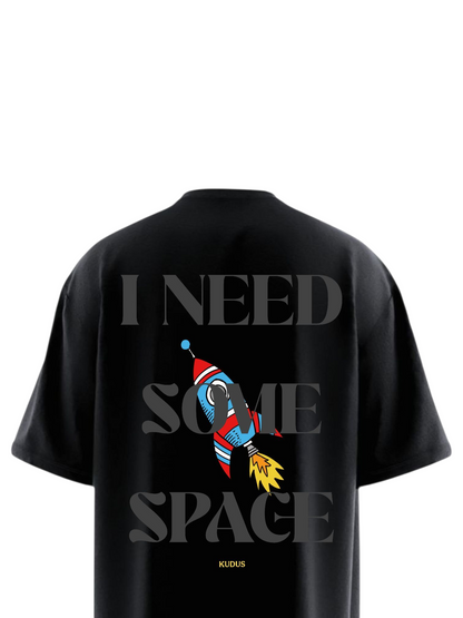 I NEED SOME SPACE Heavy Weight Oversized T-shirt