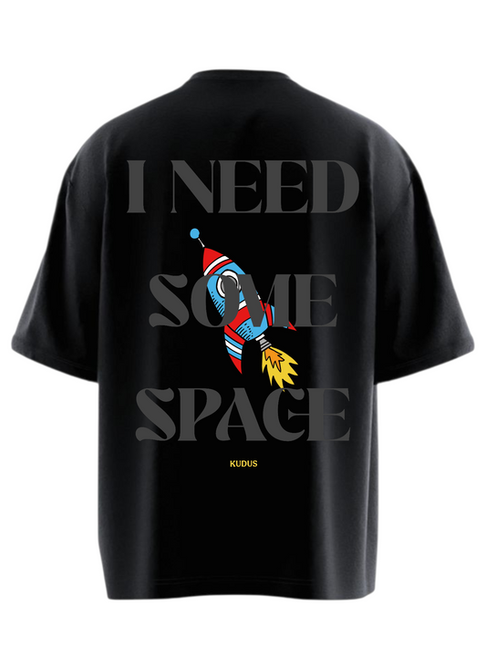 I NEED SOME SPACE Heavy Weight Oversized T-shirt
