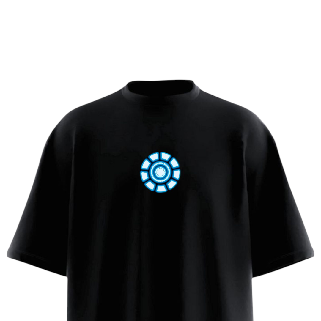 IRON MAN ARC REACTOR Oversized T-shirt – Kudus wear