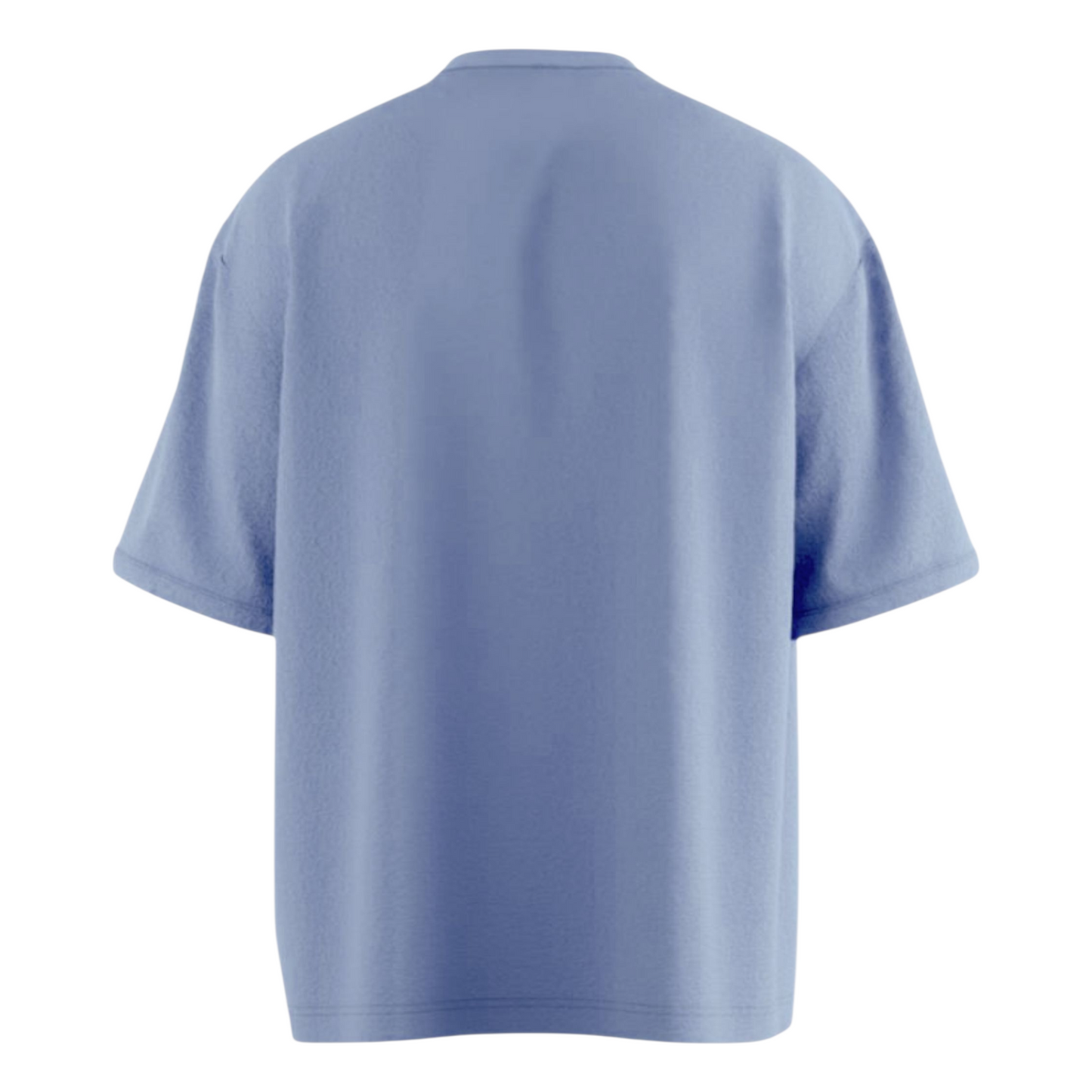 Everyday Classy Bluish Water Solid Ultrasoft Oversized T-shirt
