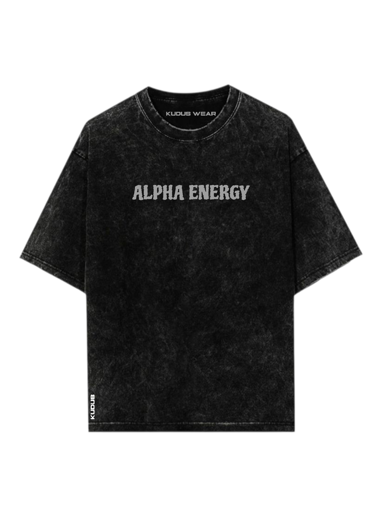 COURAGE OVER FEAR Acid Wash Ultrasoft Oversized T-shirt