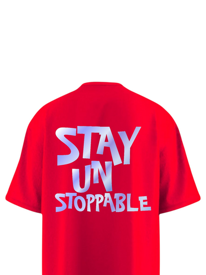 STAY UNSTOPPABLE Heavy Weight Oversized T-shirt