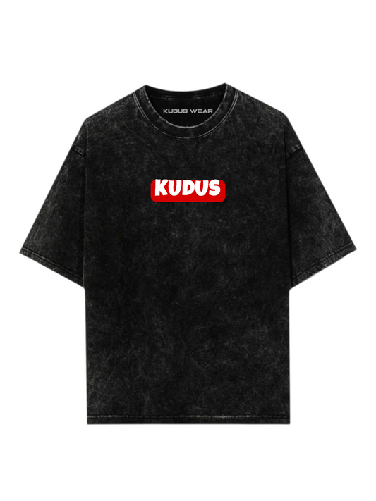 KUDUS Acid Wash Ultrasoft Oversized T-shirt